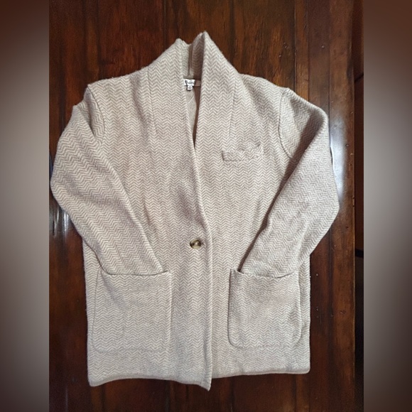 Madewell Jackets & Blazers - NWT Madewell Herringbone Mattson Sweater Coat Size XS
